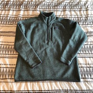 Men’s L Patagonia Better Sweater 1/4 Zip